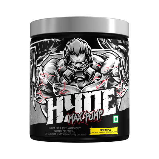 Hyde pre workout max pump jar front image