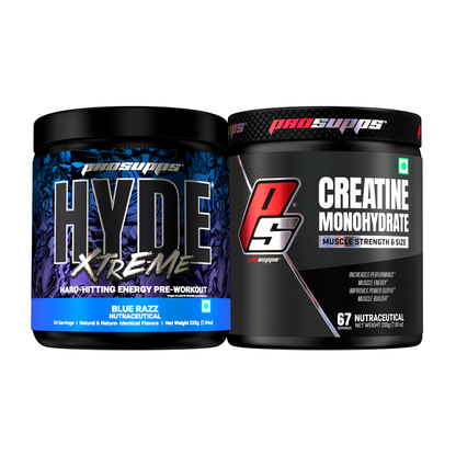 hyde xtreme comes with a combo of hyde xtreme and creatine monohydrate 