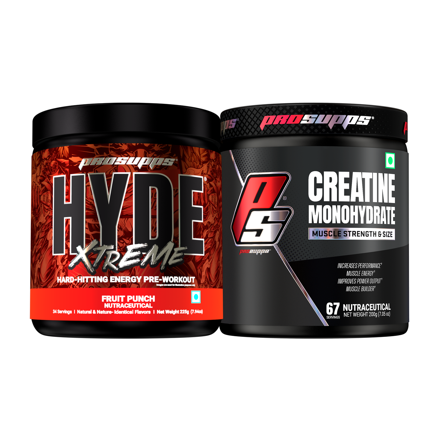 hyde xtreme pre workout combos hyde xtreme and creatine monohydrate flavour furit punch