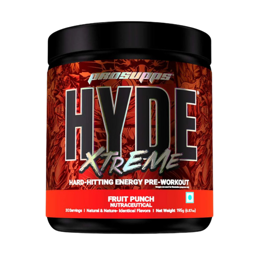 Hyde Xtreme Pre Workout product Fruit Punch front image